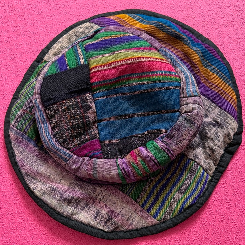 Colorful Patchwork Bucket Hat